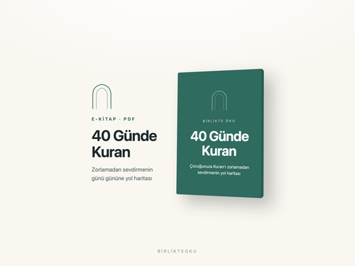 40 Günde Kuran e-kitabı kapağı
